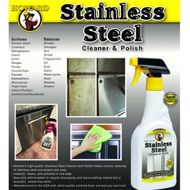 HOWARD SSC016 Stainless Steel Cleaner and Polish