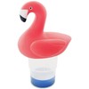 Floating Flamingo Shape Chlorine Dispenser for Pools Fits 3" Tablets