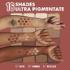 Nyx Professional Makeup, Paleta De Sombras, Ultimate Shadow Palette, Tono