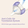 Lansinoh Anti-Colic Baby Bottles for Breastfeeding Babies, 8 Ounces, 3