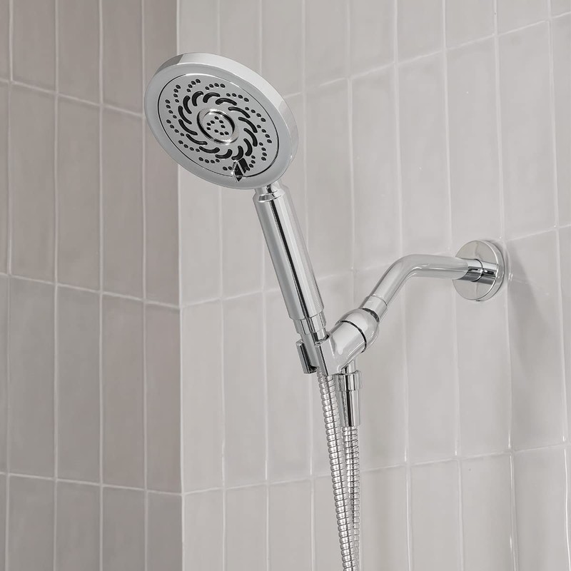 Neo Exhilaration VSR-5000-E2 5-Setting Polished Chrome Low Flow Handheld Shower