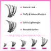 VEYESBEAUTY Lash Clusters Eyelashes Cluster Lashes Extensions One More+ Multi-type