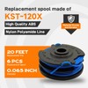 KST-120X Spool Compatible with Kobalt 40V Cordless String Trimmer KST