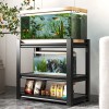Aquarium Stand Metal 3 Tier Rack 20-30 Gallon Adjustable Heavy