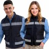 Chaleco Ejecutivo Reflejante Seguridad Industrial Resistente