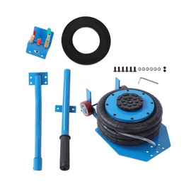 3 Ton/6600 lbs 3-Bag Air Jack with Long Handle 5.9-15.7 Inch Lifting Height for Car Repair