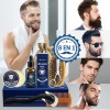Kit Cuidado De Barba Para Hombres, Herramientas Aseo Bigote