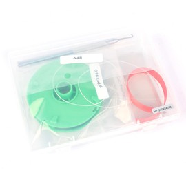 UCanSee Semi-Rimless Glasses Repair Kit - Includes a Hook for Lens Installation and a Roll of Nylon Line for Lens Securing (Line Diameter 0.55mm, Length 65.6FT)