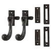 Hammer and Tongs - Rustic Window Fastener - Left Handed