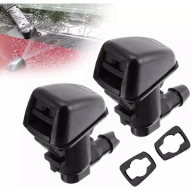 My-Carlight 2pcs Windshield Washer Nozzle for 2011-2016 Ford F250 F350 F450 F550 Super Duty