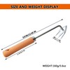 SHANFEEK Weed Puller Weeding Artifact Uprooting Weeding Tool Garden Rake