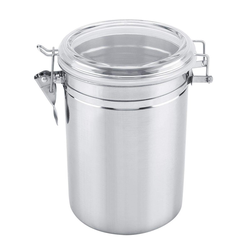 Haofy Stainless Steel Canister, Food Stora Container, Vacuum Sealed Stora