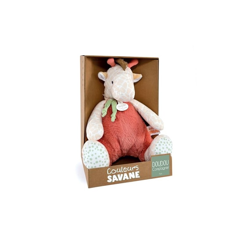 Doudou et Compagnie - Colours Savannah - Giraffe - Beige