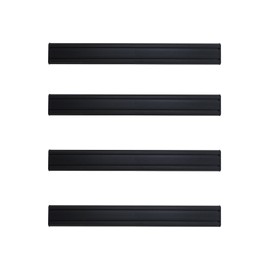 Slat Wall Paneling Garage Tool Organizer Wall Mount 48"L x6"H, 4 Pack, Black Slatwall Panels Garage Wall Organizer Heavy Duty, Easy Installation, Garage Storage and Organization Max Load 1300 LB