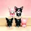 LOOSLOON Bear Torch Lighter with Pink Flame, Novelty Refillable Butane