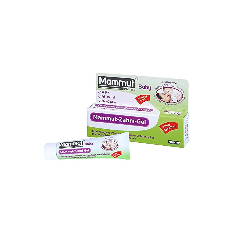 Mammut Baby Zahni Gel at first teeth, 10 ml