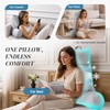Amélie Home Cooling Reading Pillow with Arms for Adults, Breathable