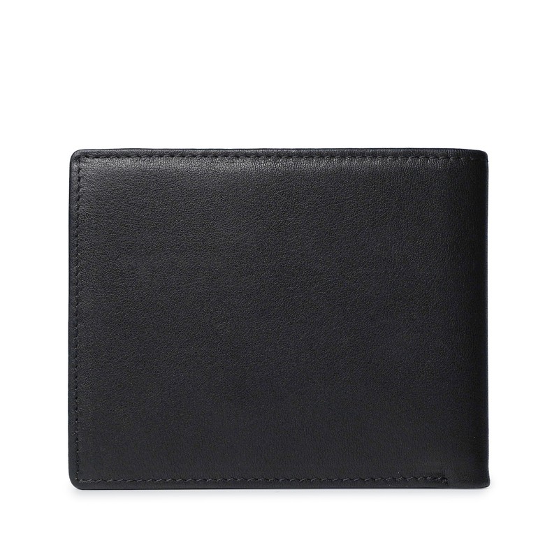 Lawrence London ® Mens Bi-Fold Wallet, Genuine Leather, RFID Blocking