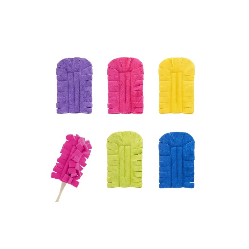 Reusable Electrostatic Duster Refills - 5 Color Set