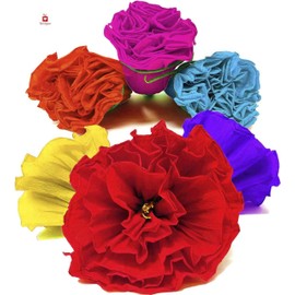 Alondra's Imports Mexican Paper Flowers – Party Decorations, Ofrenda Decorations, Fiestas, Altar, Day of The Dead, Flores para El Dia De Los Muertos, Flores para Decoracion, Unique Assorted (12 Pack)