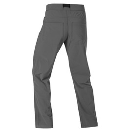 FREE SOLDIER Men's Outdoor Cargo Hiking Pants with Belt Lightweight Waterproof Quick Dry Tactical Pants Nylon Spandex (Gray 36W/32L)