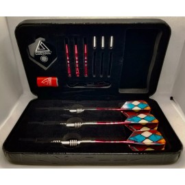 CUESOUL Steel Tip 90% Tungsten Darts  - Includes All Accessories - 22 Grams