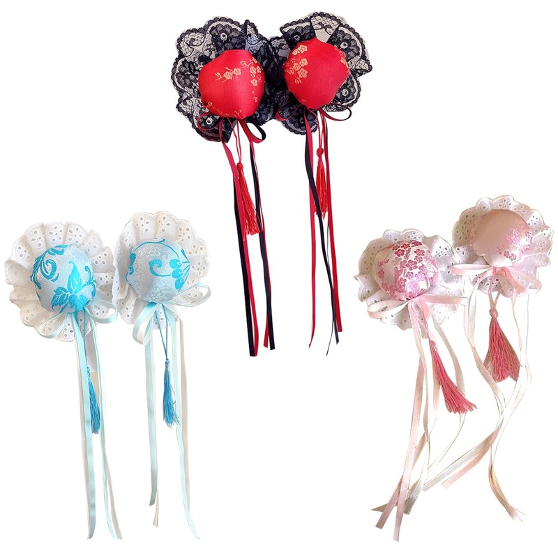 Felimoa Bun Cover, China Hair Ornament, Hair Accessory, Lolita, Cosplay,