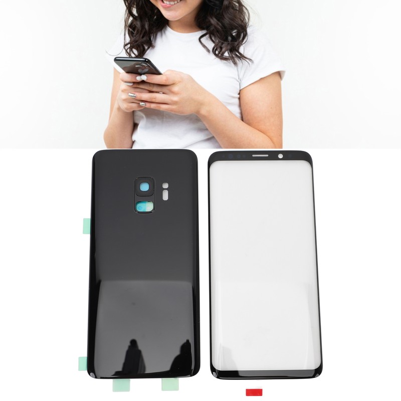 Back Glass Cover Housing Door Pre Installed Lens Waterproof Adhesive