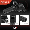 A-Premium Paquete de bobina de encendido del motor compatible con