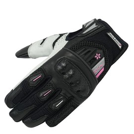 Rough & Road (ROUGH & ROAD) Motorcycle Protection Air Thru Gloves Sakura Size: WM RR8425SKL2