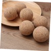 CIYODO 6pcs Solid Wood Foosball Balls Replacement for Standard Tabletop