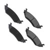 AutoShack Rear Ceramic Brake Pad Set Driver and Passenger Side