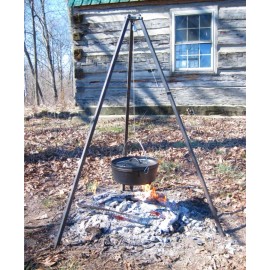 Fire Ring King Adjustable Cooking Height Tripod 48"