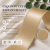 2 Rolls Gold Satin Ribbon, 10mm x 22m Each (44m