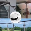 Toolzia 8 PCS Stainless Steel 304 Glass Clamps, Adjustable 8-10mm
