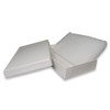 N'icePackaging 100 Qty - Ethereal-White Swirl Cotton Filled Gift Boxes
