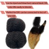Tight Afro Kinky Human Hair for Dreadlocks,Ideal for Making Locs,Repair