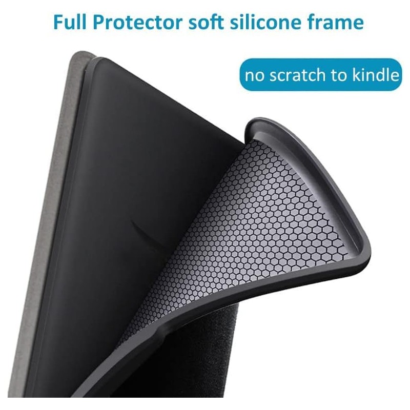 Reelau Case Compatible with 2022/2024 Kindle 11th Generation 6 inch