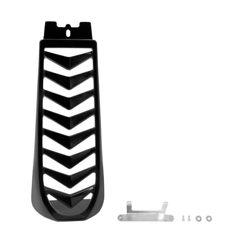 HDBUBALUS Chin Spoiler Lower Radiator Cover Fit for Harley Softail