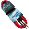 Keepdrum GC 004 RD Red Instrument Guitar Cable 6 m