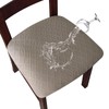 Genina Waterproof Seat Covers for Dining Room Chairs Covers Dining