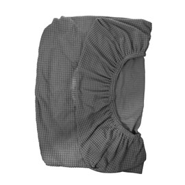 Alipis Versatile Lounge Seat Cover Sofa Seat Cover Cushion Sleeve for Sofa Decor Grey Plaid Velvet Machine Washable Couch Pillow Case