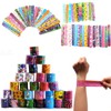 VANANA 30 PCs Slap Bracelets Slap Wrist Bands with 30
