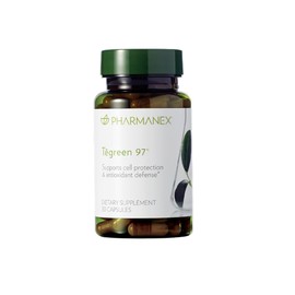 Nu Skin Pharmanex Tēgreen 97 | 30ct | Premium Green Tea Extract Capsules, Powerful Antioxidant & Metabolic Booster with Digestive Enzymes, Essential for a Healthy Lifestyle