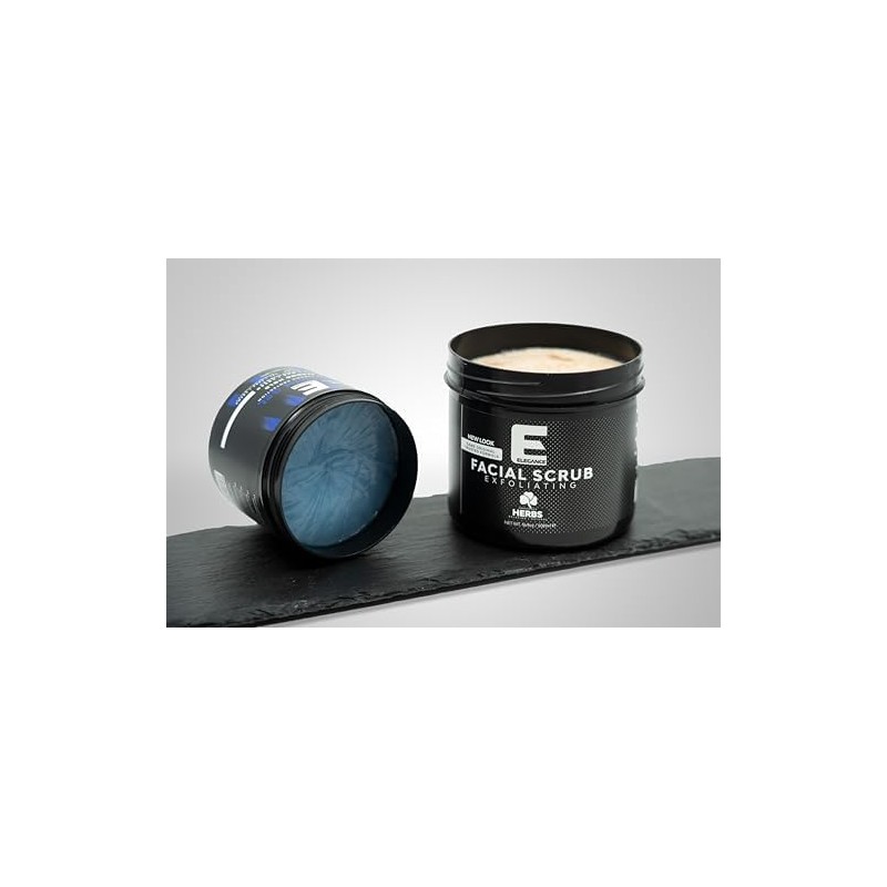 Exfoliante facial natural E Elegance – 9 oz de hierbas