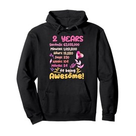 Awesome Birthday Outfit for 2-Year-Old! 2nd Birthday Pullover Hoodie
