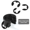 DIANN 120pcs E-Clip Assortment Kit E-Clip External Retaining Ring Assortment
