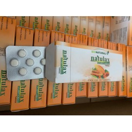 natulax SUPLEMENTO ALIMENTICIO caja con 30 Tabletas