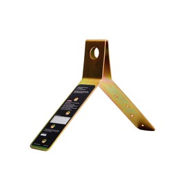 Frontline Fall Protection Frontline ROSU02 Hinged Steel Roof Anchor | Heavy Duty D-Ring | OSHA & ANSI Compliant | High Strength Alloy Steel