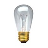 Sival - 11S14 Sign Light Bulb (S14), 11 Watts, Clear,